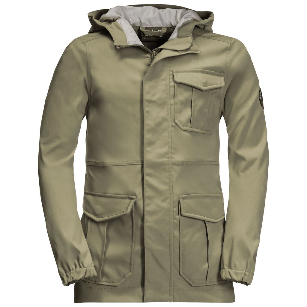 Jack Wolfskin LAKESIDE SAFARI fleece ζακετεσ παιδικά χακί | GR1229157